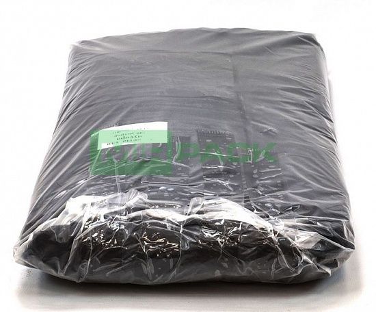Мешки для мусора 180 литров 35 мкм, в пачках 200 шт черные - Вид 3