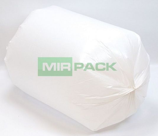 Мешки для мусора 120 литров, 14 мкм, ПНД, 10 шт. белые, 70х110 см, EXTRA - Вид 2